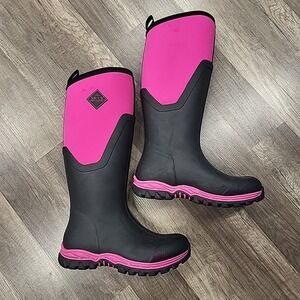 The Original Muck Boots, Waterproof,  Pink/Black, Size 7